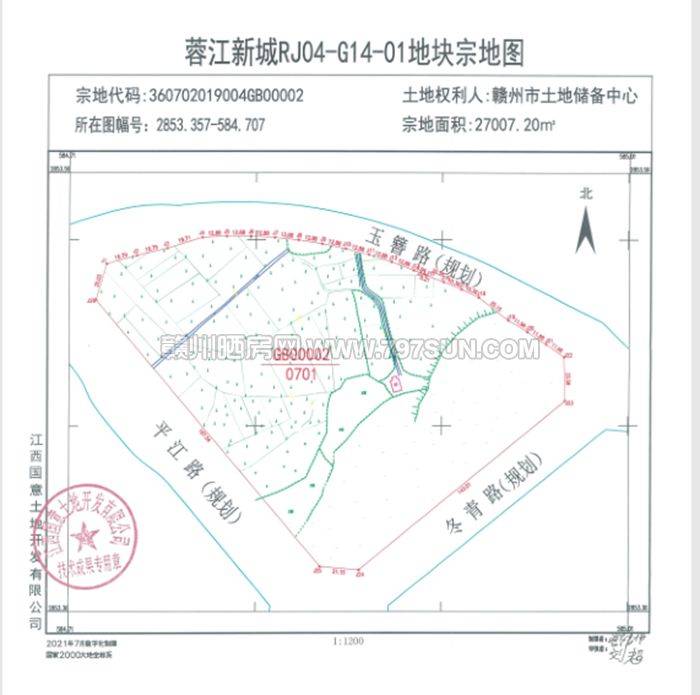 地块宗地图