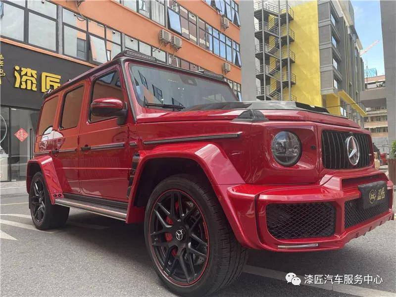 奔驰g350改装案例:奔驰g350改装巴博斯brabus套件