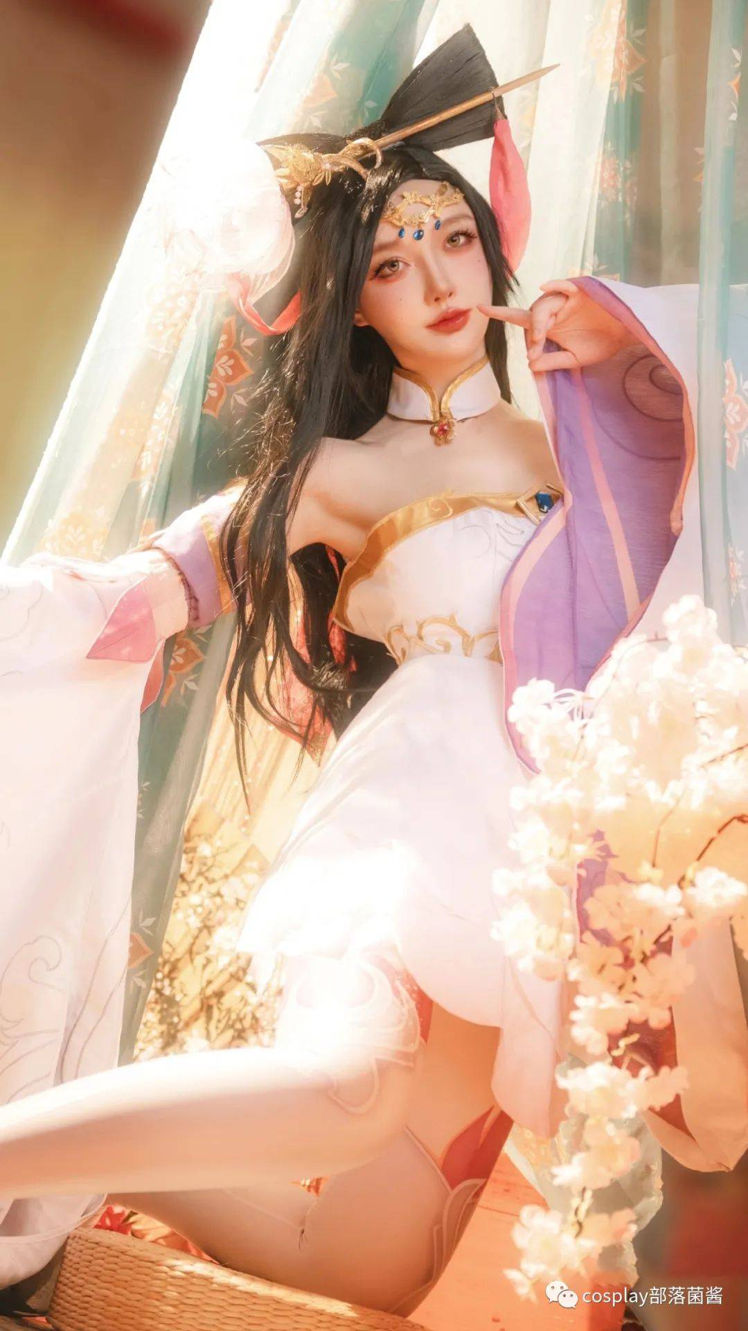 cos:王者荣耀貂蝉cos正片@阿洛洛,妾身为你舞一曲