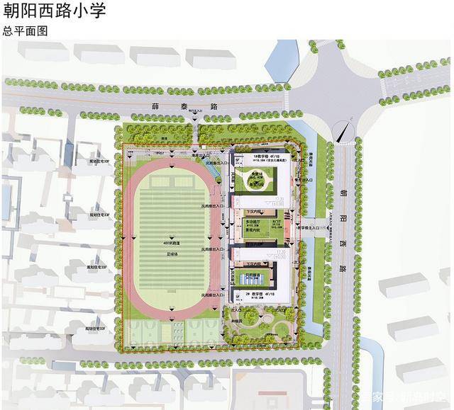 西海岸新区珠江路小学灵山湾校区设计效果披露