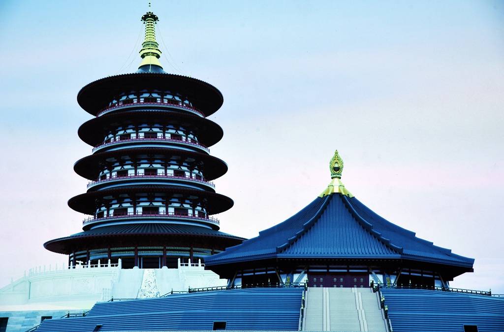 登封少林寺三皇寨洛阳龙门石窟天堂明堂焦作云台山八里沟秋季旅游