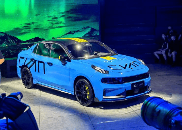 冠军的颜色,更高阶的领克03 ,领克03 cyan
