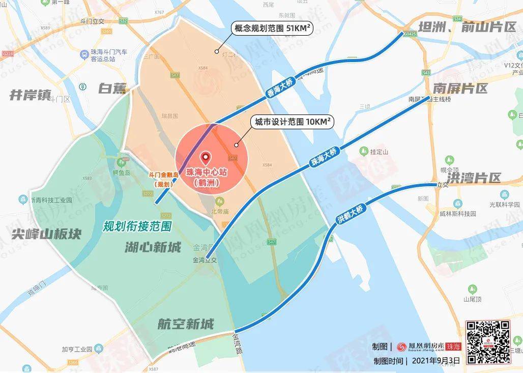 2021年鹤洲cbd正式起步何以担起珠海中心大任