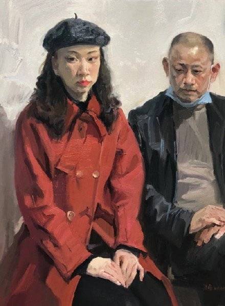 中国美术学院封治国老师人物油画作品油画远伦分享远伦教育6767