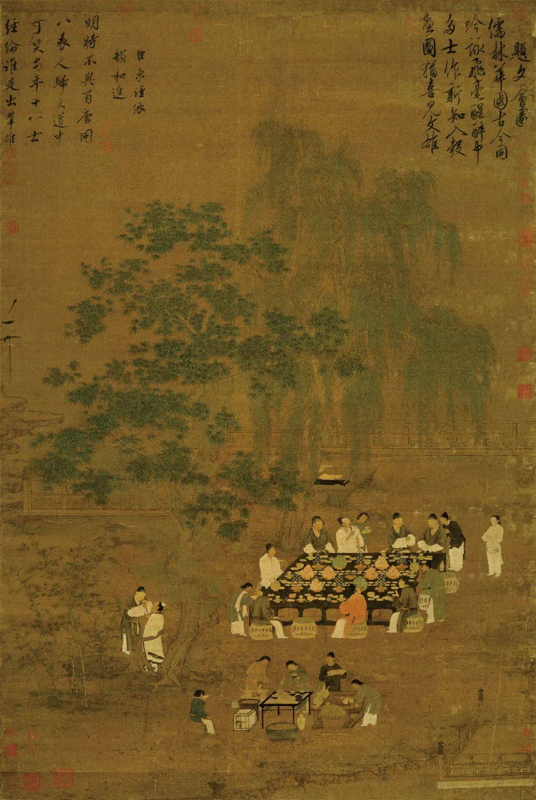 原创唐人煎宋人点明人泡从古画中看中国人饮茶法的演变