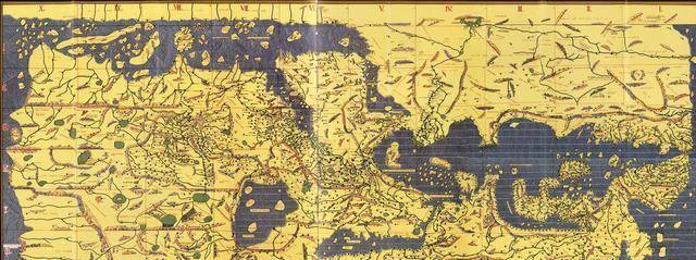 原创盘点12张,看起来非常怪异的,中世纪的地图