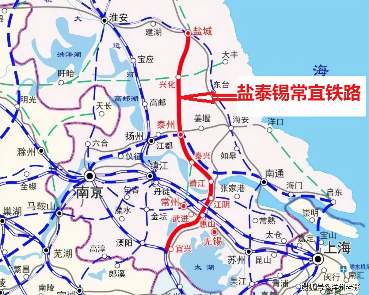 原创江苏高铁建设大爆发三条新高铁加速推进有望年内同步开建