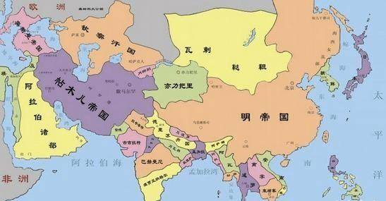 元朝西域属于察合台汗国 元朝时期,新疆和中亚属于察合台汗国,并非