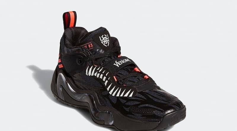 adidasxmarvel毒液推出实战篮球鞋