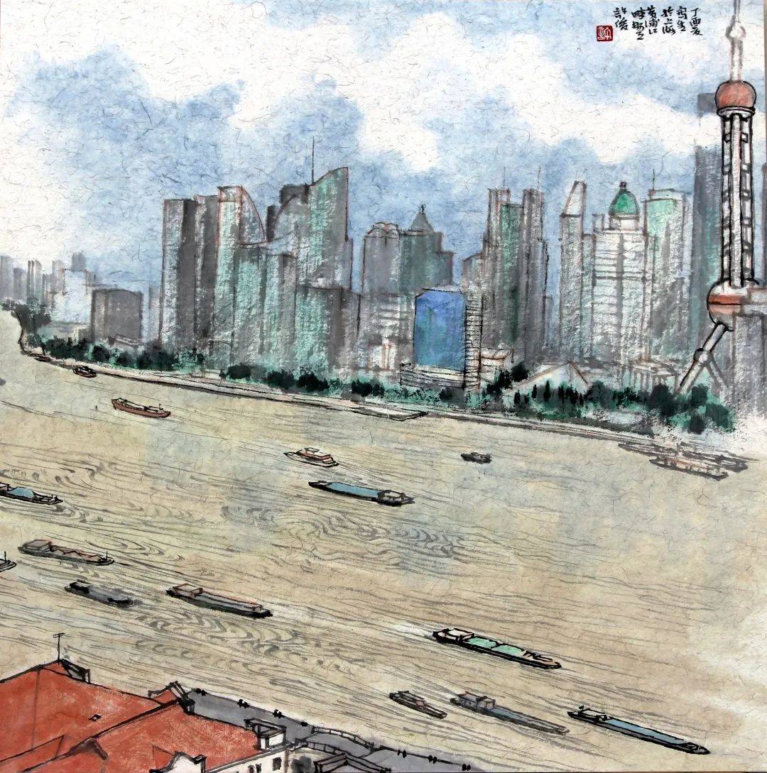 展览预告"青山问道—许俊中国画作品连云港邀请展"即将开幕