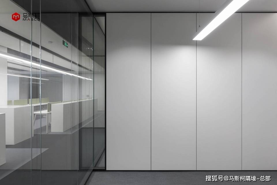办公室玻璃隔断防火隔断科研案例马斯柯隔墙