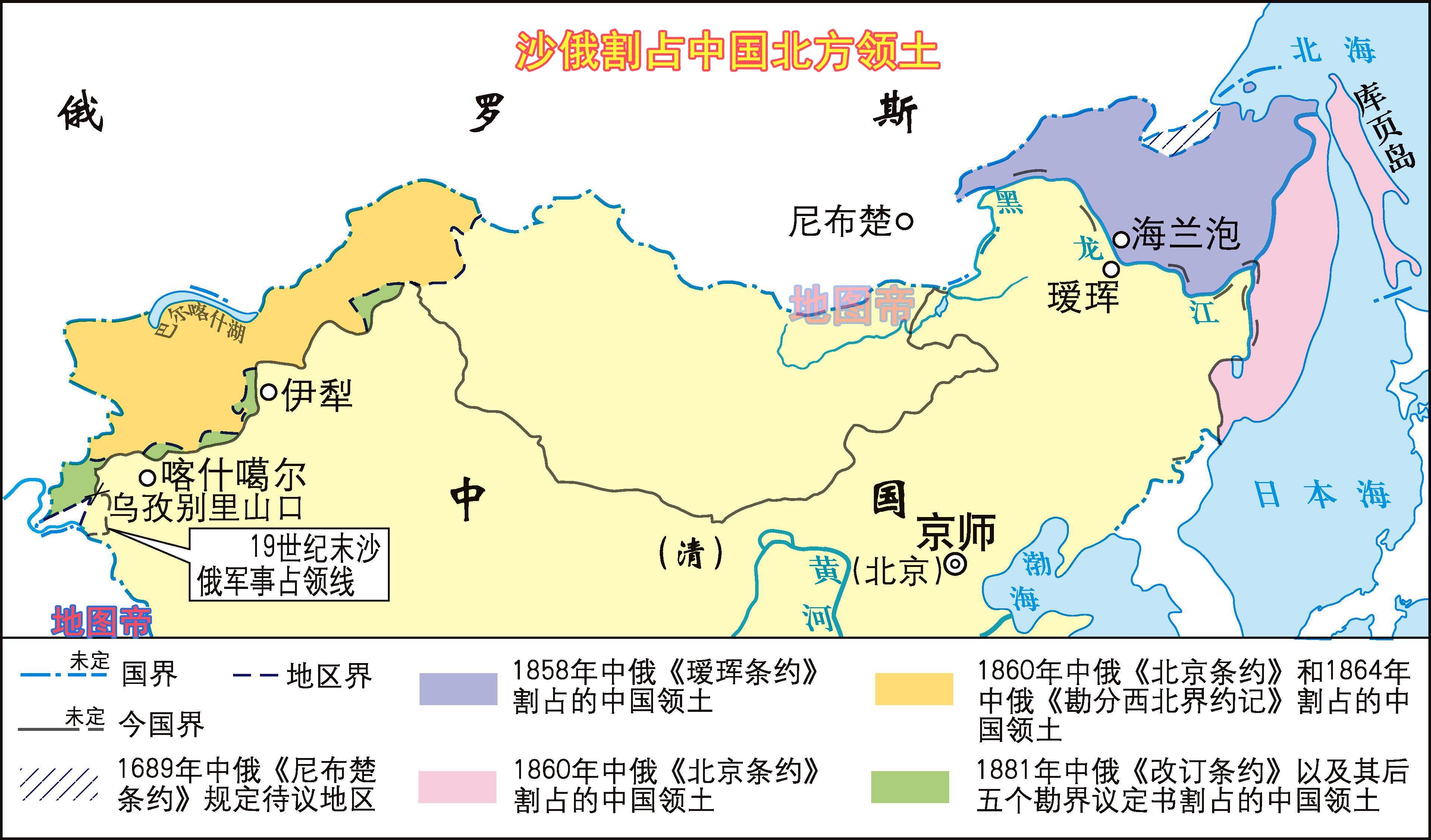 原创清朝曾希望与俄国以勒拿河为界具体界线在哪