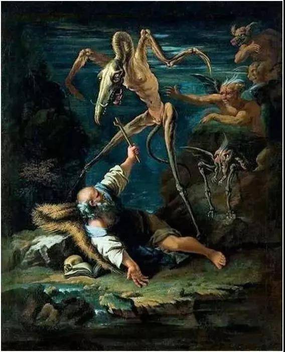 caravaggio《medusa》, 1596-1598在画面中,阴森恐怖的环境里聚集了一
