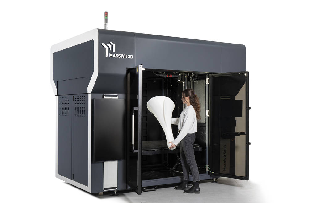 massivit 3d将展出30倍速大型复合材料3d打印系统_制造