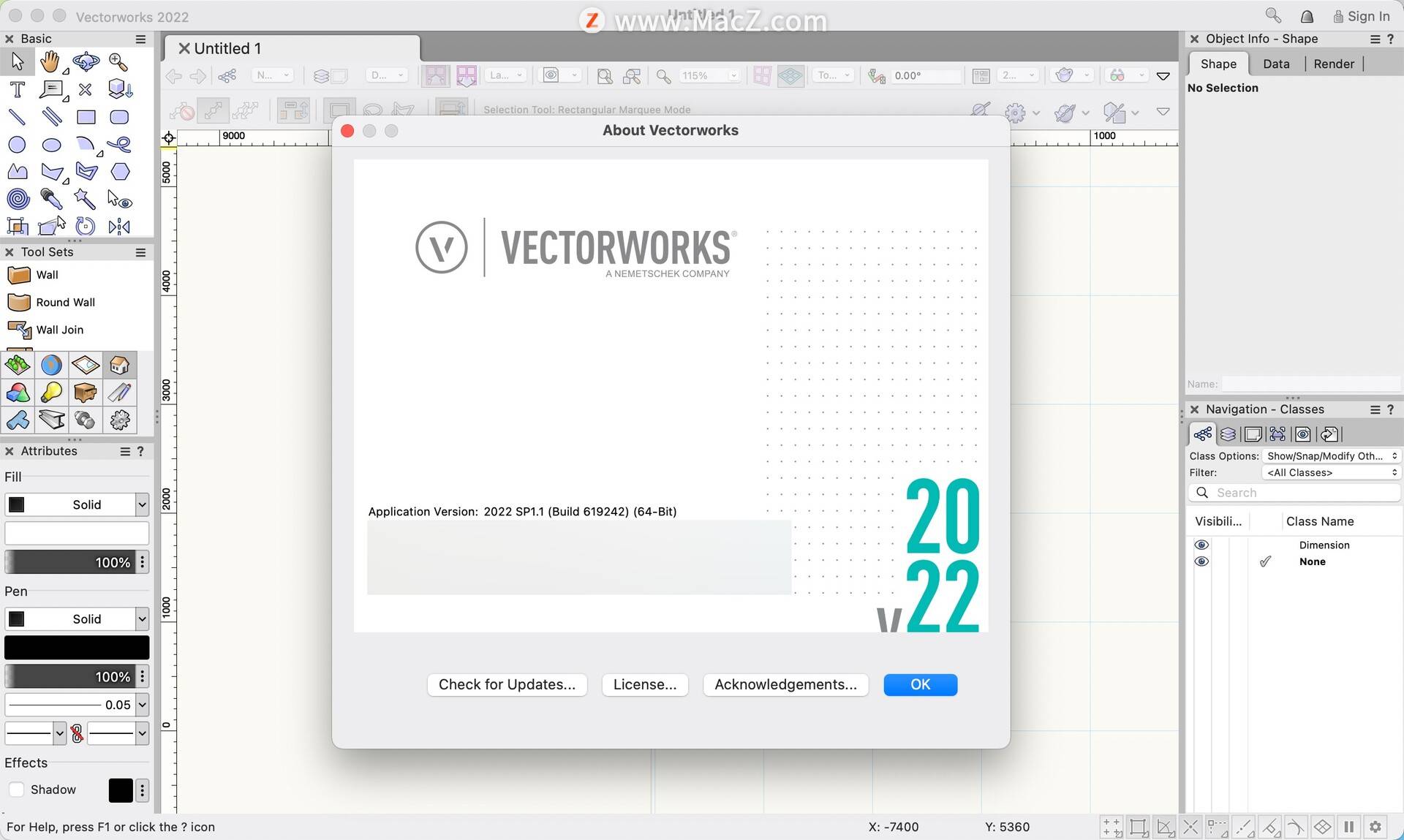 vectorworks 2022 v2022 sp1.