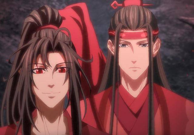 原创魔道祖师忘羡喜提新衣服叔父表示本当如此视美发糖很大方