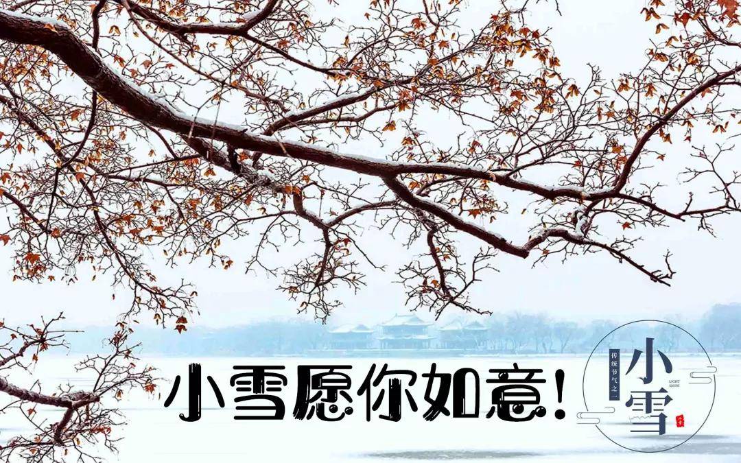 原创最新小雪早上好表情包大全祝大家小雪节气快乐