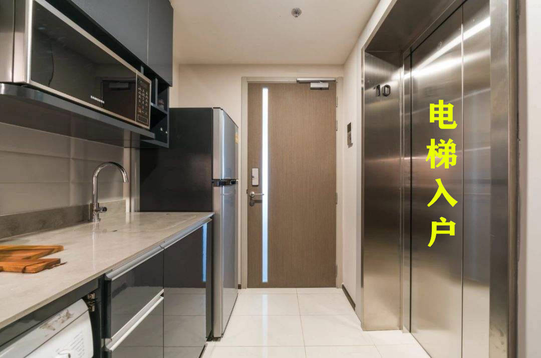 一梯一户在电梯门口打鞋柜物业却让拆除难道我家没使用权