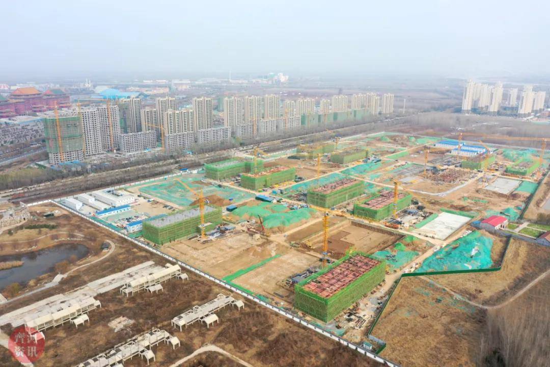 施工迅速!齐河一中新校区已经建成这样了
