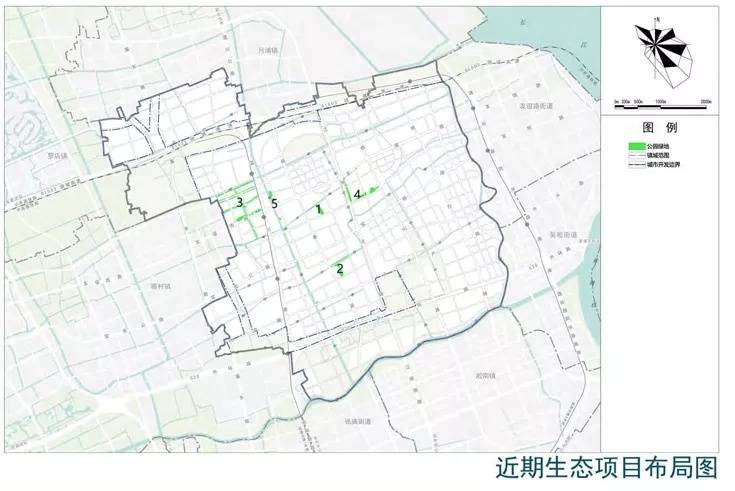 宝山区杨行镇国土空间总体规划(2021-2035)草案正在