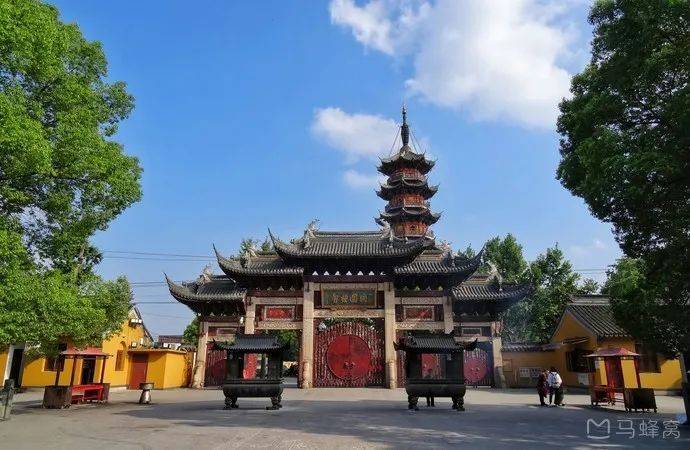 上海近代建筑之一佛教建筑_龙华寺_静安寺_禅寺