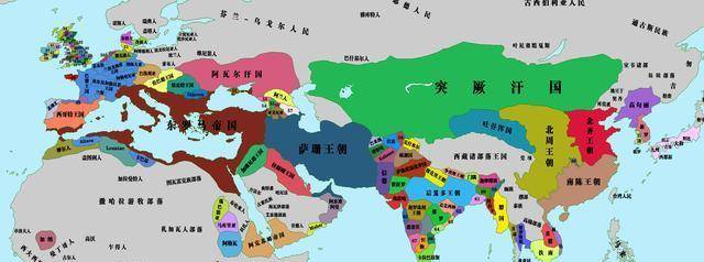 世界5000年的历史地图看看中国曾经多少次成为面积最大的国家