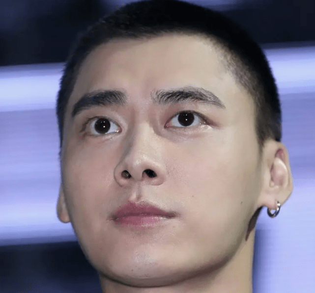 窦骁整张脸都散发着硬朗的男性气质,棱角分明的脸英气逼人.
