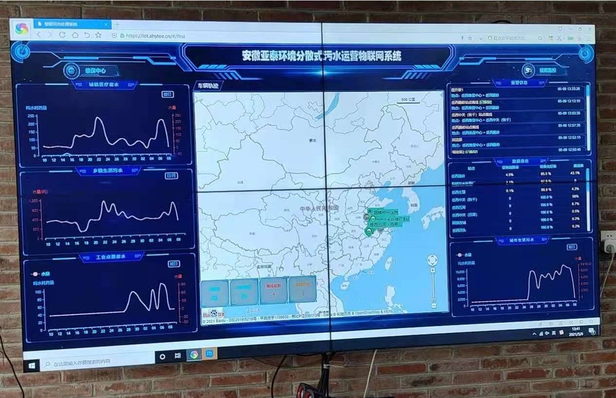 基于巨控grm系列的4g智慧水务数据监控平台