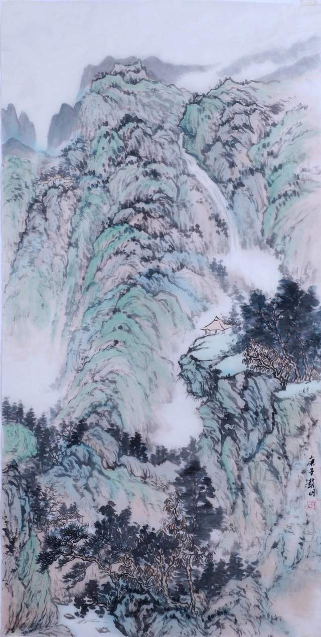 作品鉴赏:赵明,1974年生于安徽芜湖,现定居北京,职业画家,自幼酷爱