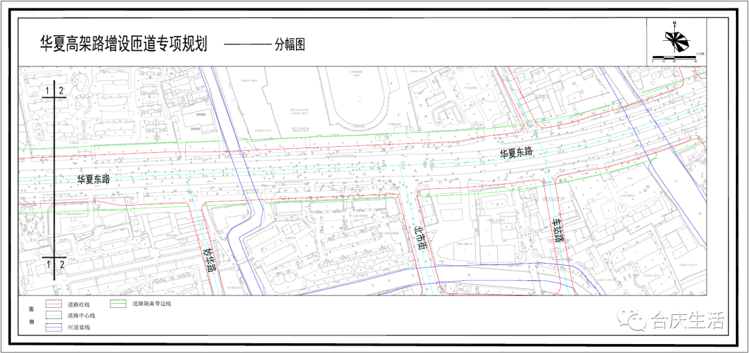 华夏路高架新增匝道:唐黄路和川沙路匝道_规划_红线_道路