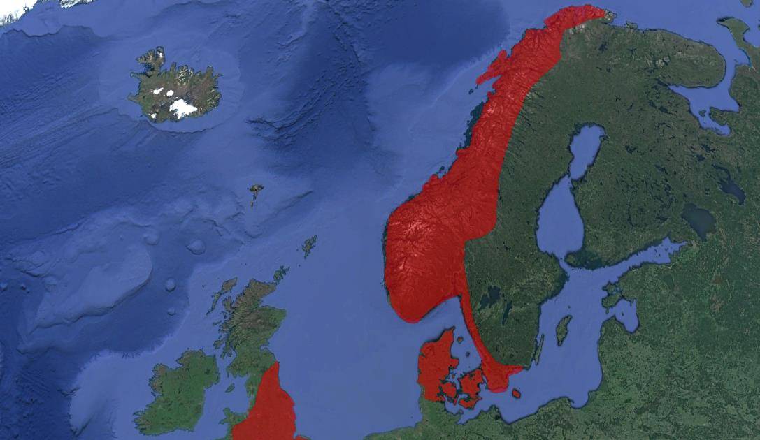 欧洲陷入恐惧之中,建立过横跨丹麦,挪威,英格兰和部分瑞典的北海帝国