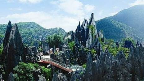 "花千骨"取景地,可媲美昆明石林,1500亩景区收10元门票_崇左_广西
