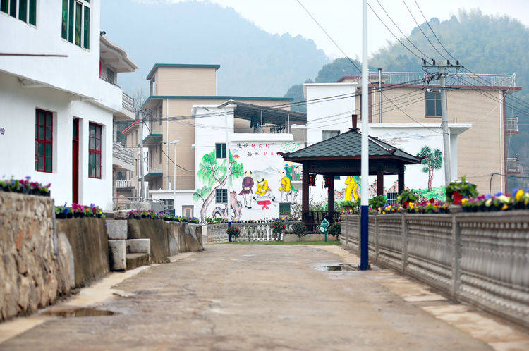 美丽的新塘乡岷山中屋新村