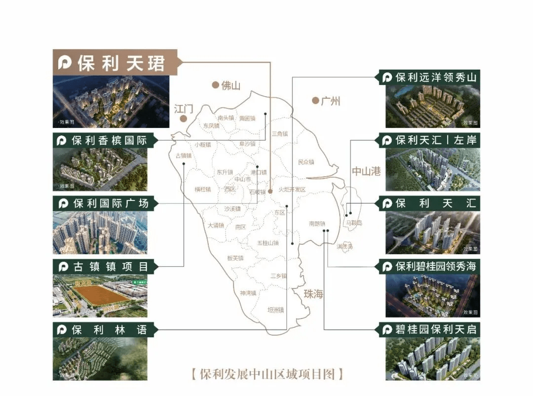 和旭天珺花园是保利进入中山古镇的"首秀.