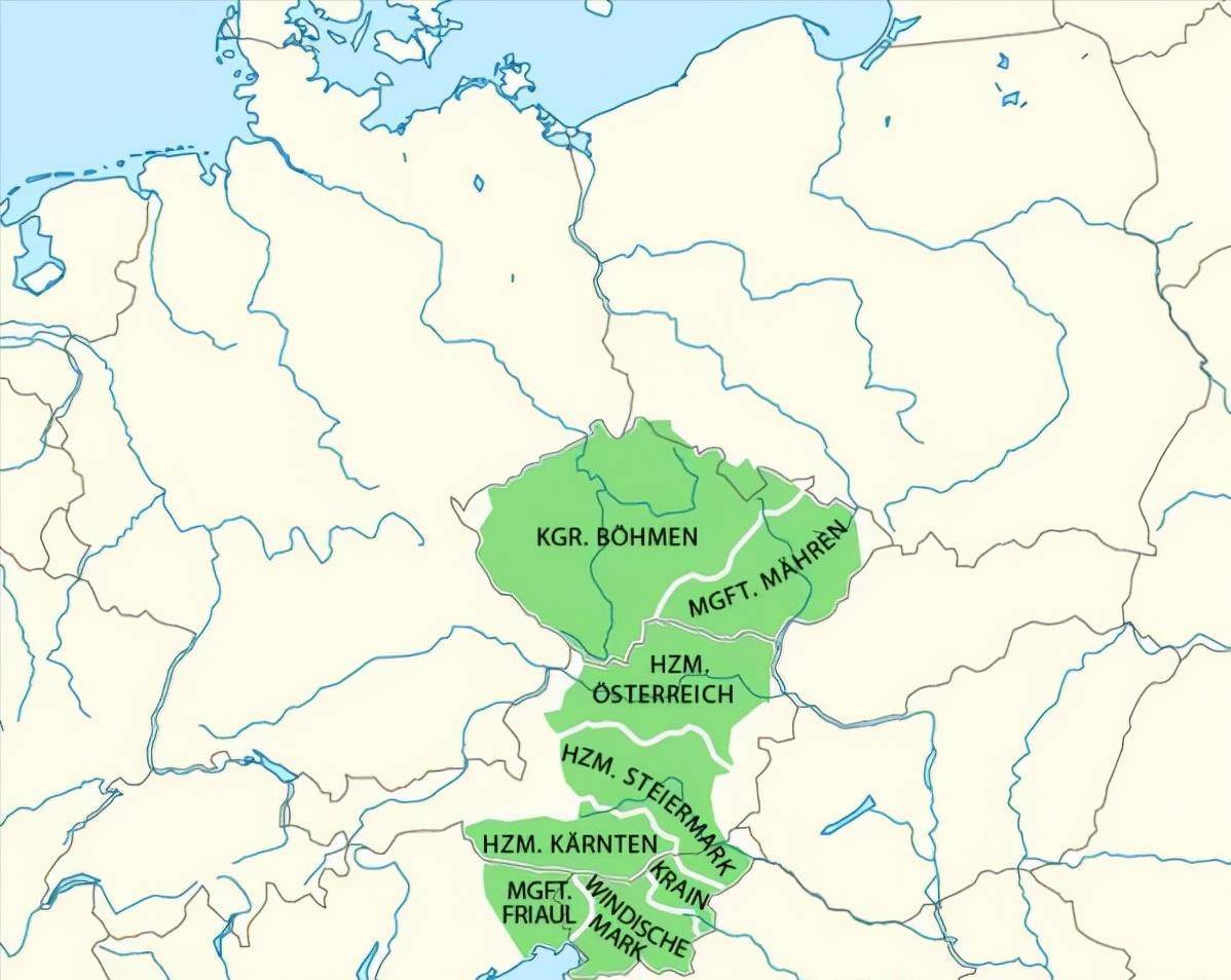 原创从奥地利公国到大公国无王朝时期的奥地利奥地利简史5