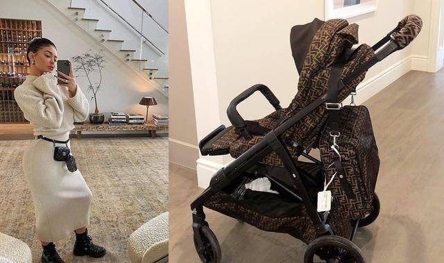 甚至写下:「new stroller and diaper bag the shit that excites me