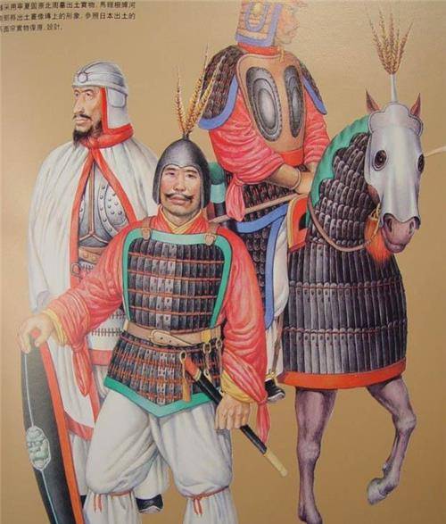 铠甲_甲胄_山纹甲