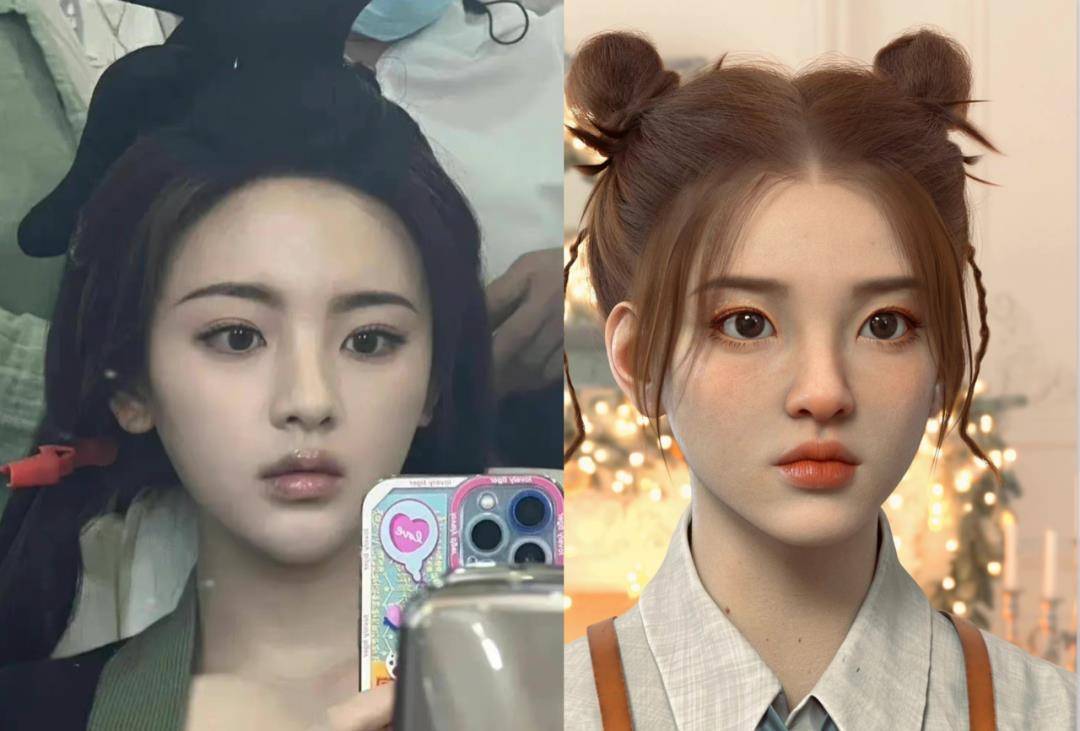 原创明星都想蹭的建模脸普通人也能比这更美你适合模仿它变美吗