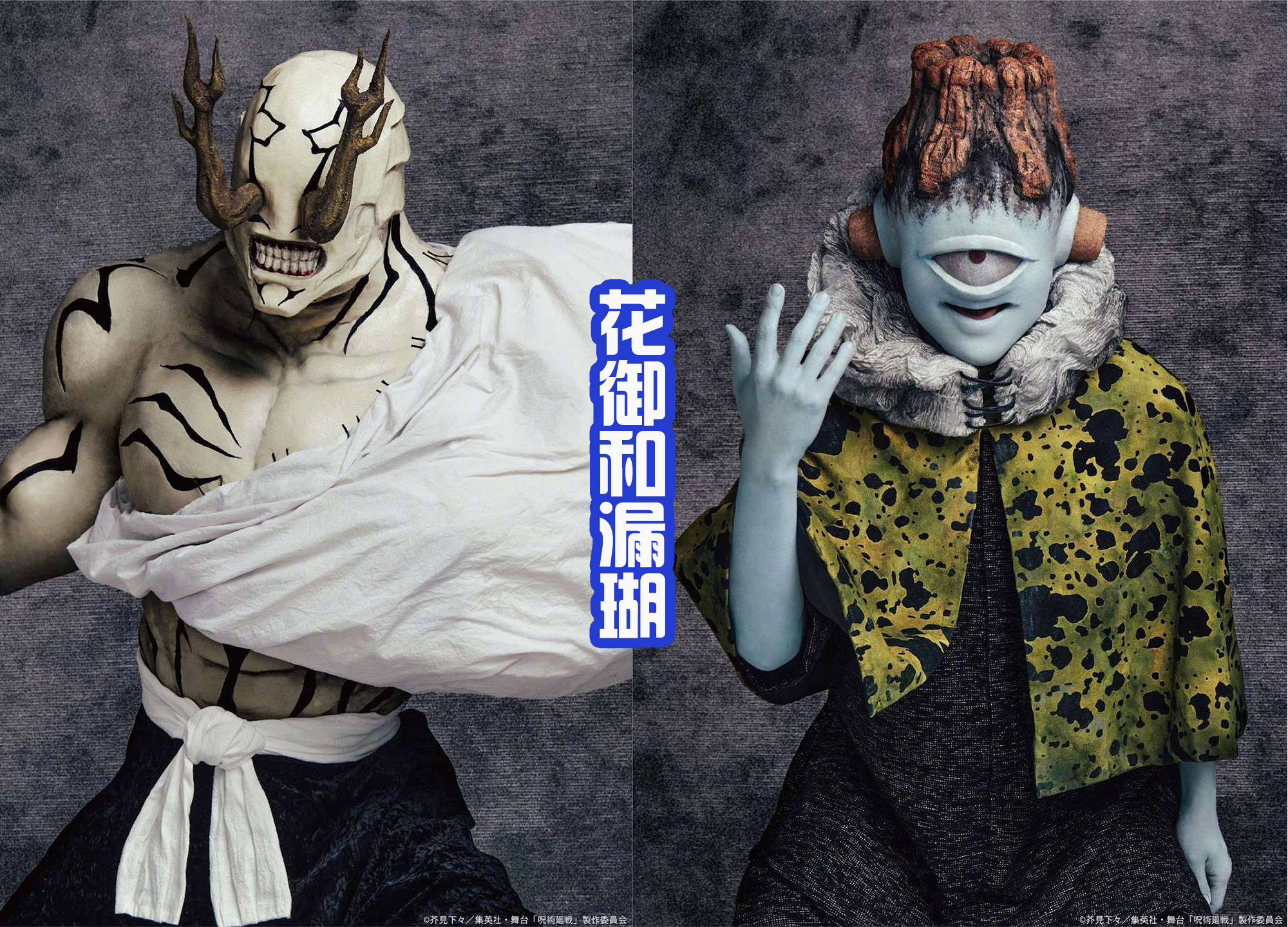 最后就是漏瑚和花御这两个特级咒灵,这两位的人气也是很高的.