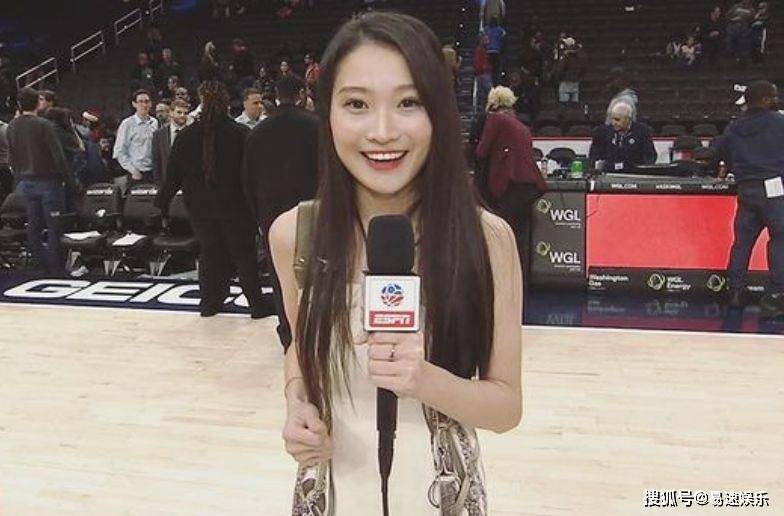 espn场边美女记者吸睛_孟超_季后赛_中国