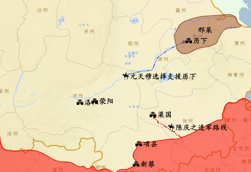 陈庆之北伐从北魏当时的战局来看为何陈庆之北伐如此顺利