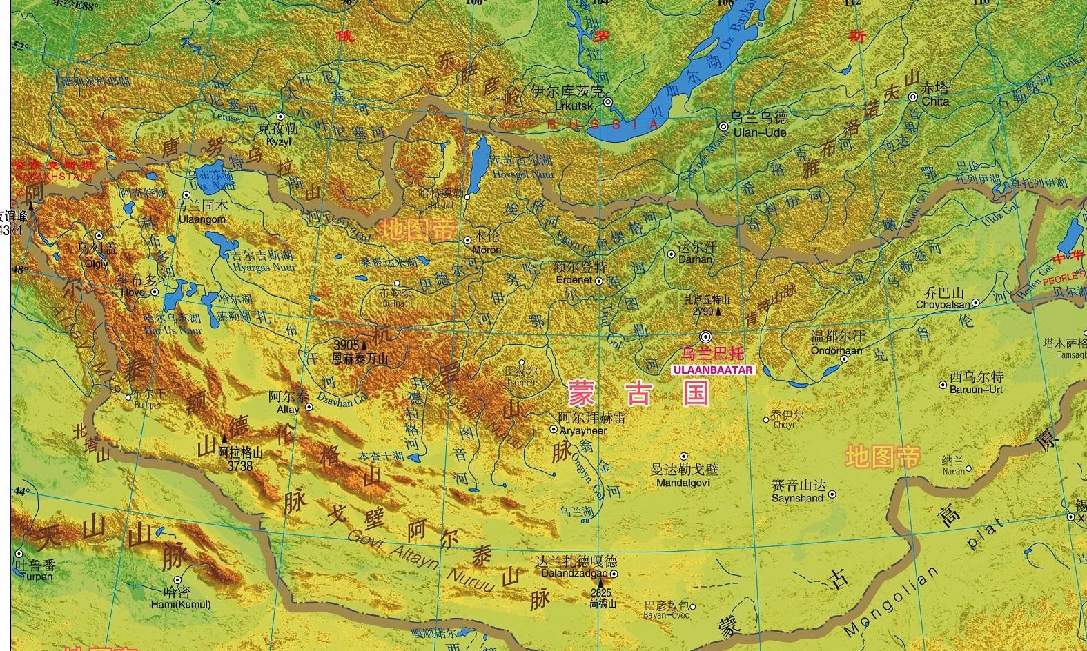 古代的漠南漠北是今天的内蒙古与蒙古国吗
