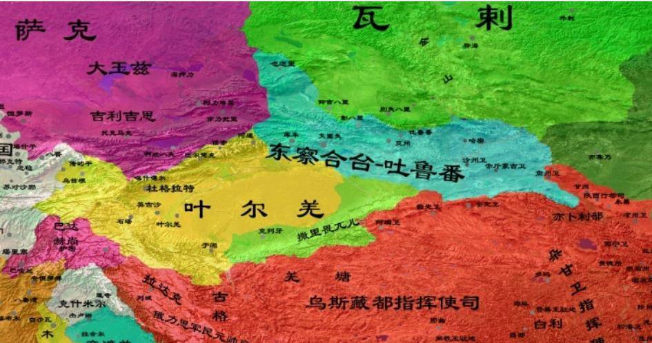 原创叶尔羌和吐鲁番汗国哪个代表了东察合台的正统