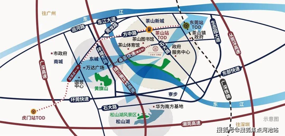 而东莞金融街·金悦府优踞茶山新城中轴双tod之上,坐享城市规划红利与