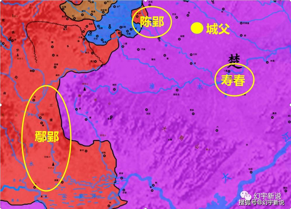 田余庆先生认为是陈郢,杨宽先生认为是楚国故都南郡(即鄢郢之战发生地