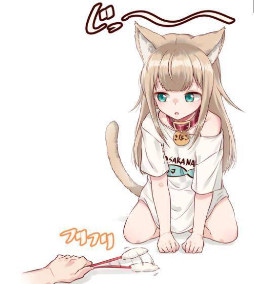 猫咪萌娘的画师再放出新作品原型真的是美女喵