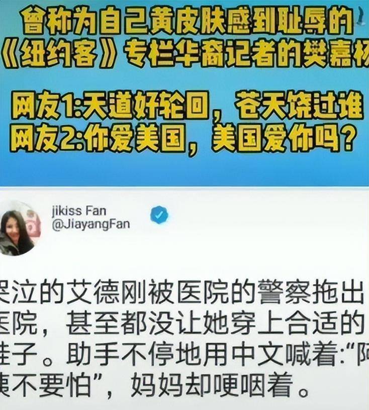 华裔女记者扬言“中国脸”是羞耻，病入膏肓的母亲却被拔掉呼吸机