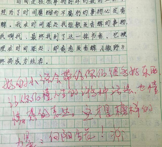 学生写《撒野》读后感，老师：太尴尬了，这分没法打  读后感怎么写 第8张