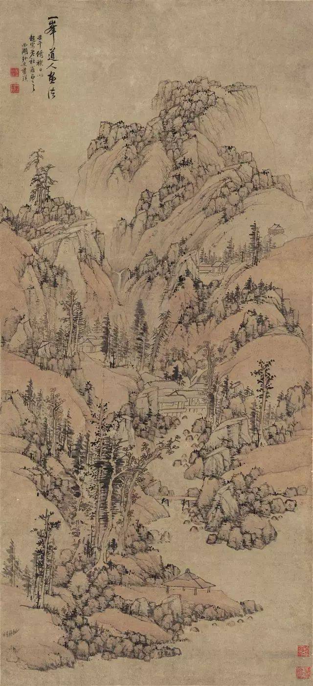 明代画家蓝瑛精品山川集萃（高清110幅）