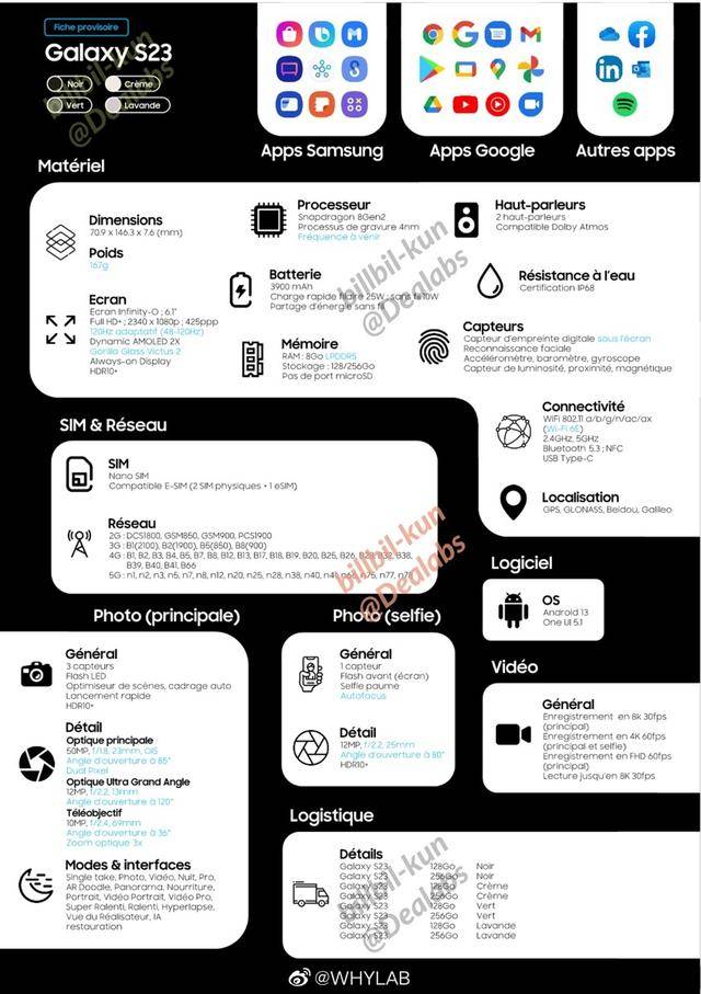 三星Galaxy S23爆料：性能小钢炮，遗憾照旧在